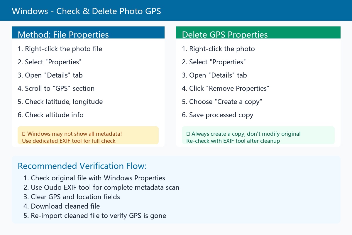 6. How to Check Photo GPS on Windows